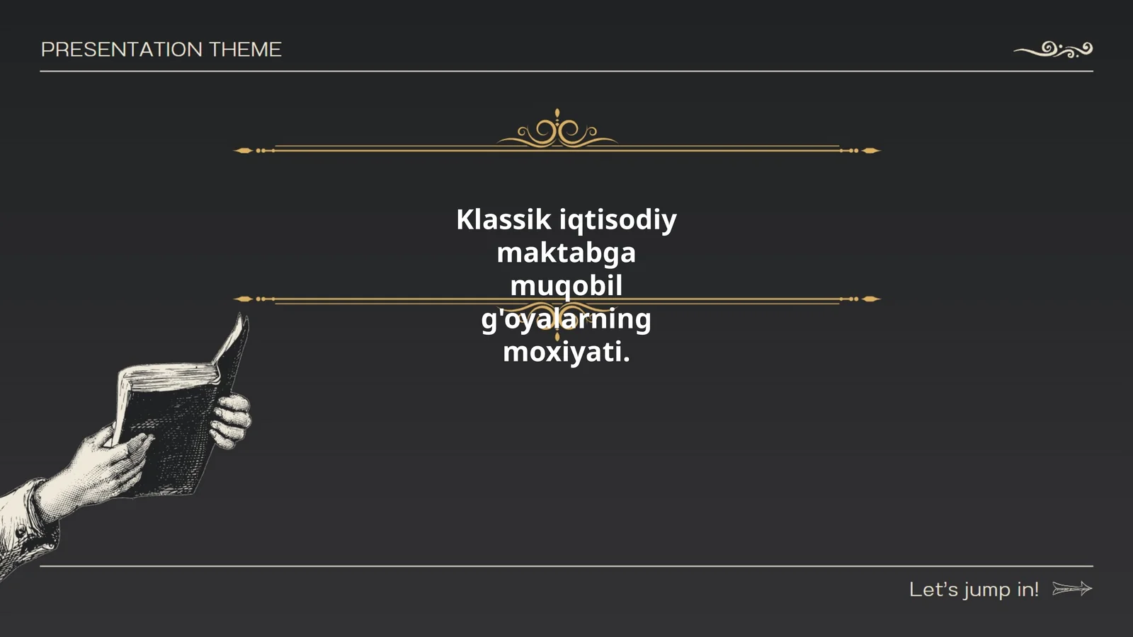 Klassik iqtisodiy maktabga muqobil g'oyalarning moxiyati