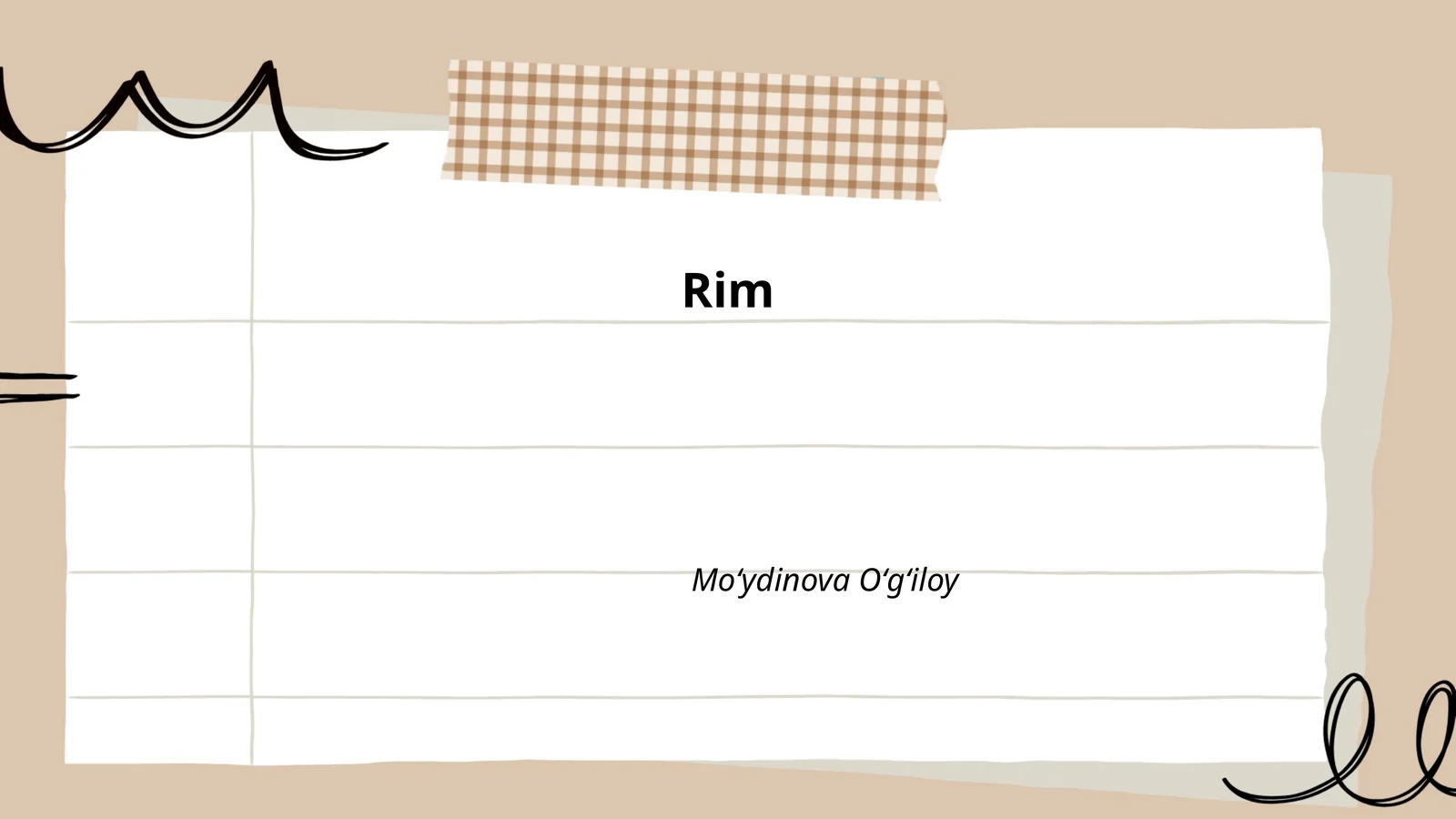 Rim shahri va uning tarixi