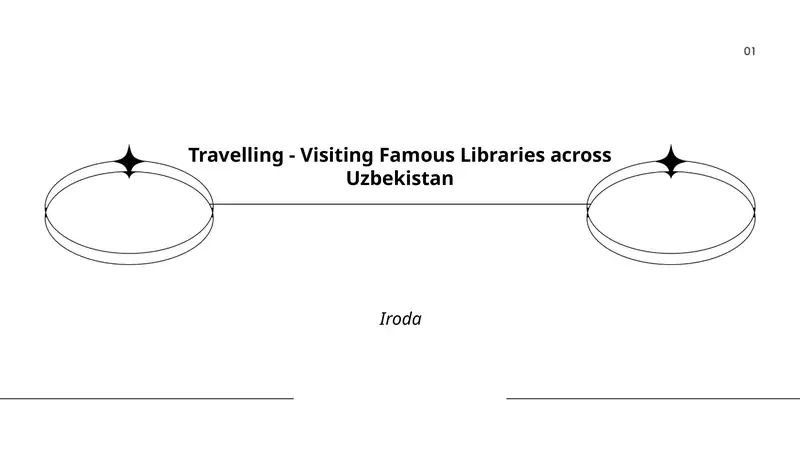Travelling - Visiting Famous Libraries across Uzbekistan