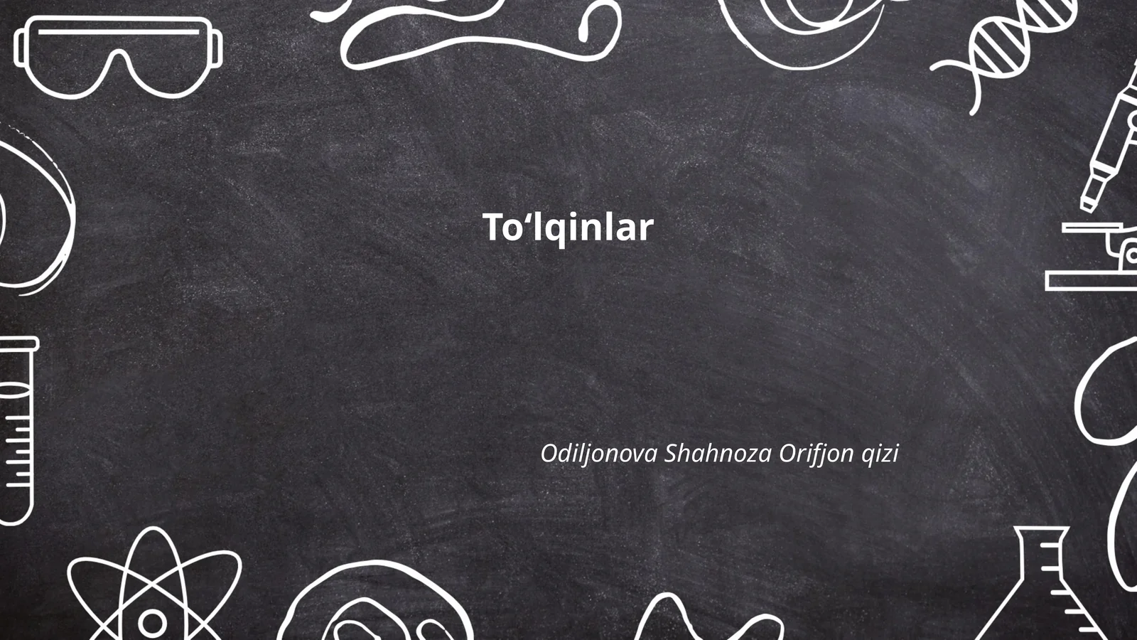 Toʻlqinlar
