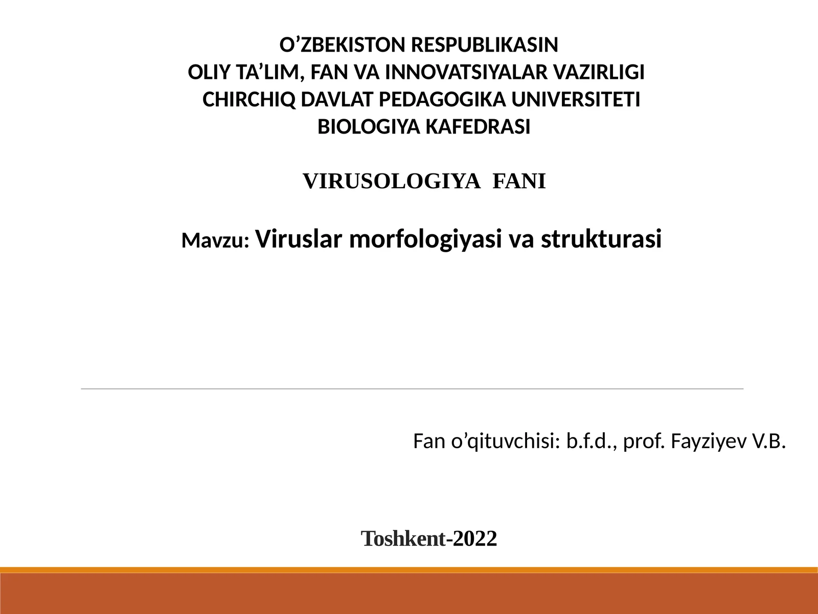 Viruslarmorfologiyasivastrukturasi