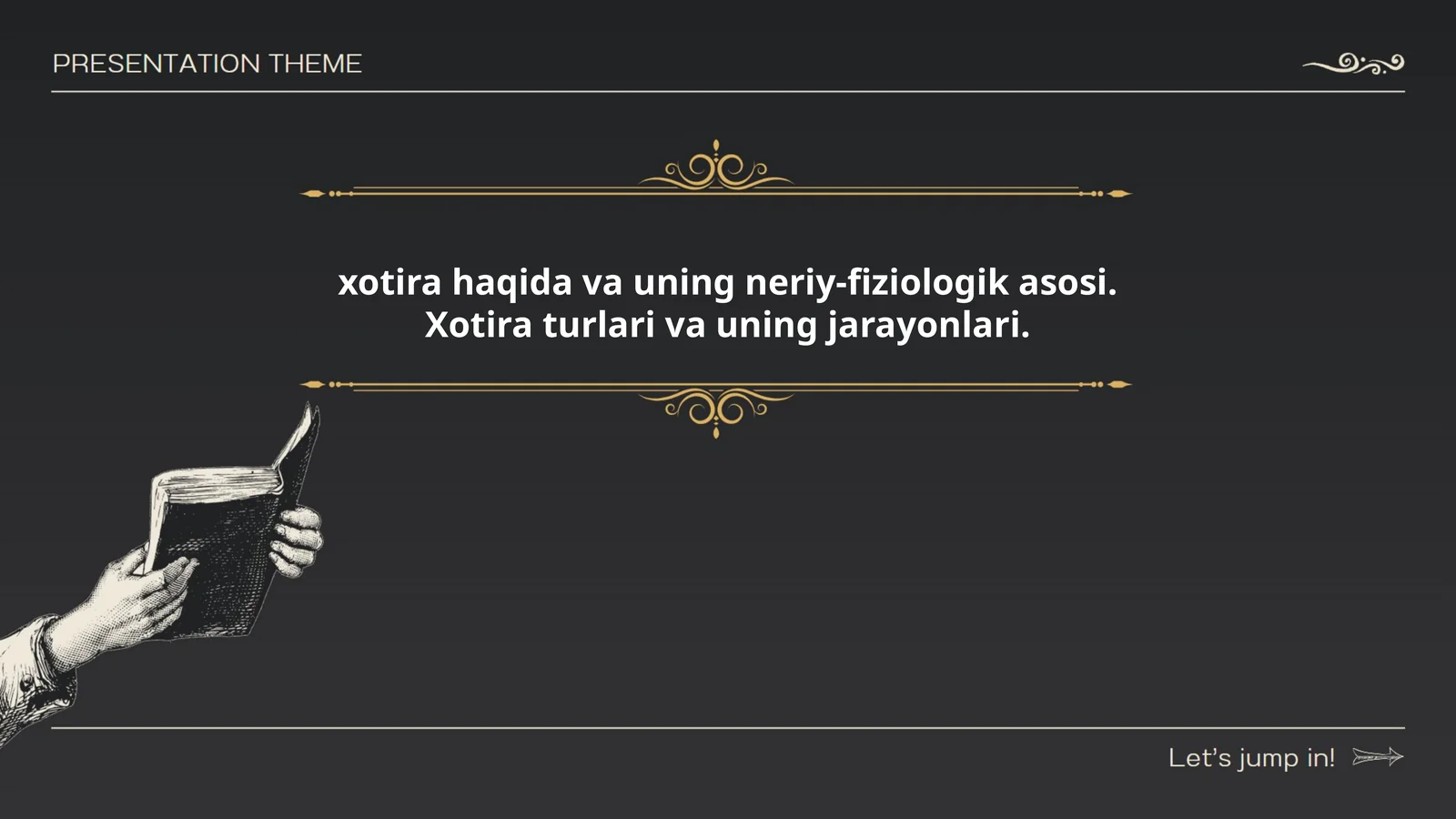 Xotira haqida va uning neriy-fiziologik asosi