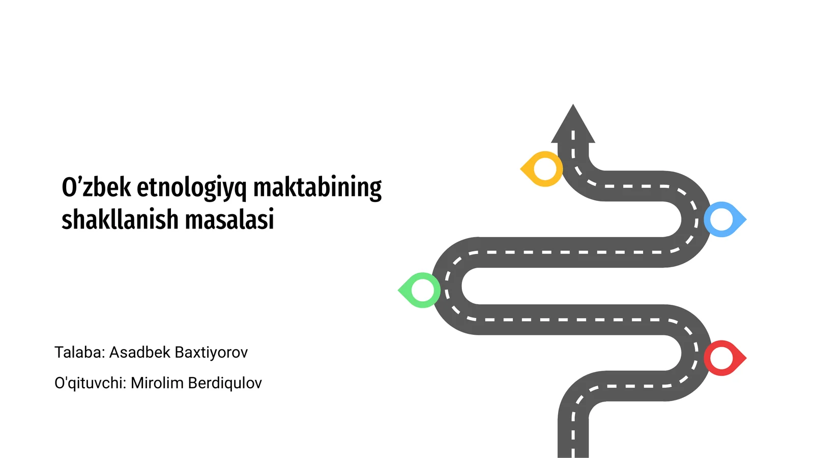 O’zbek etnologiyq maktabining shakllanish masalasi