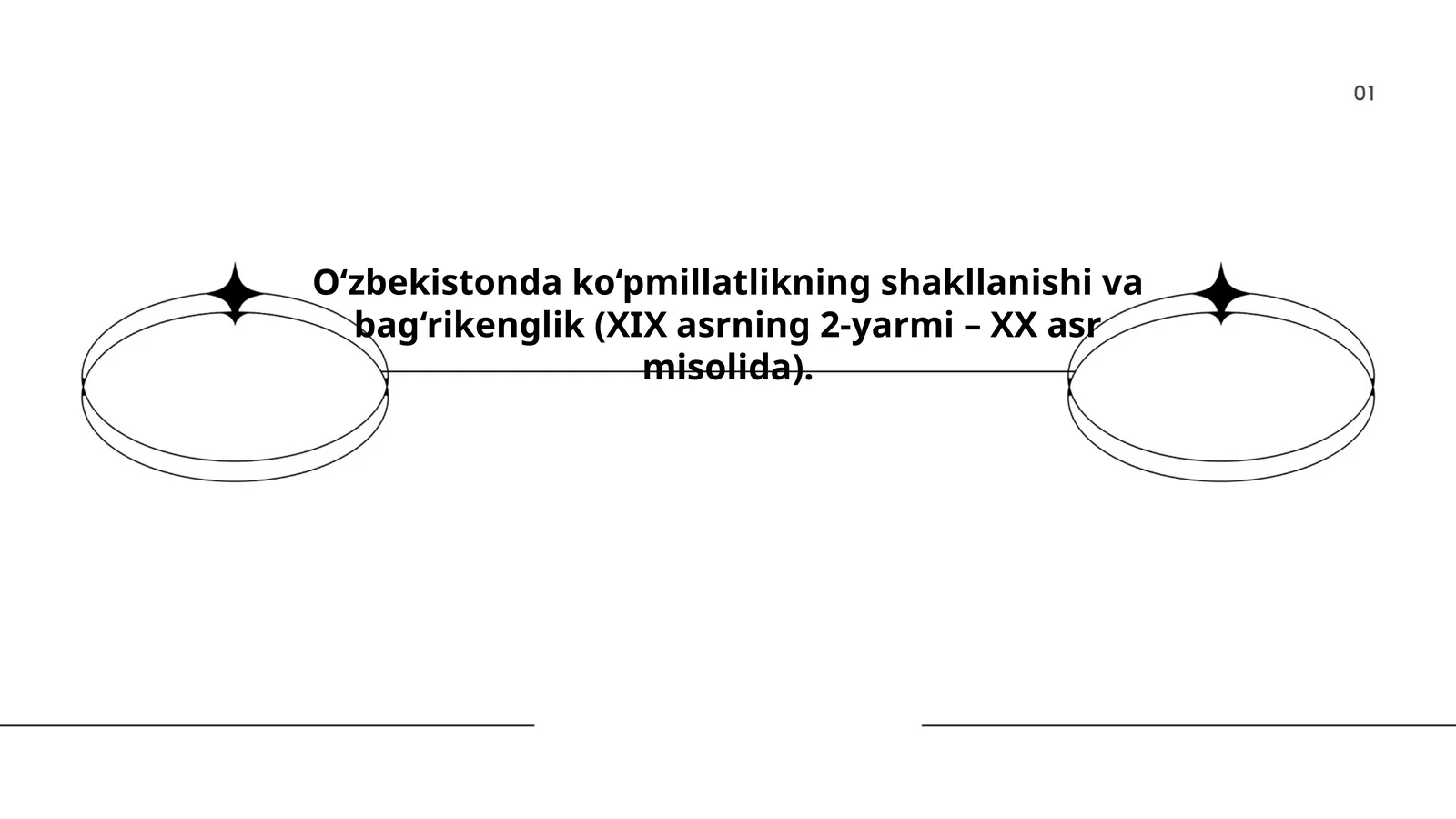 O‘zbekistonda ko‘pmillatlikning shakllanishi va bag‘rikenglik (XIX asrning 2-yarmi – XX asr misolida)