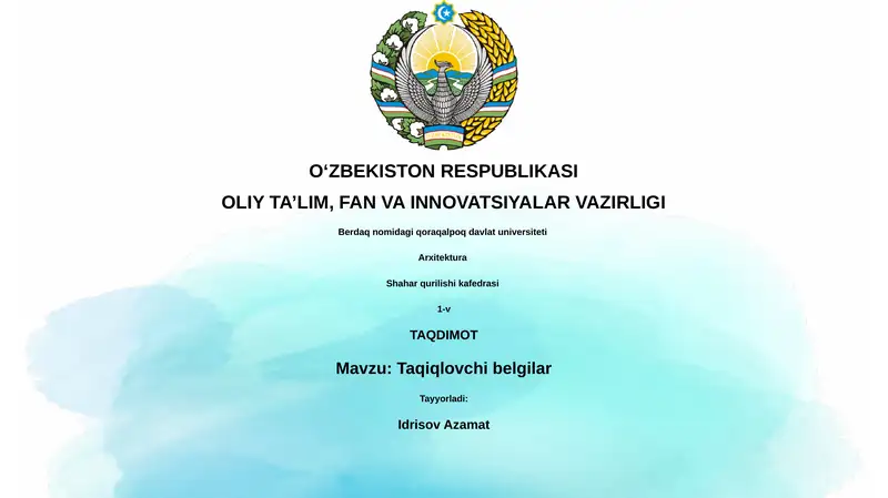 Taqiqlovchi belgilar