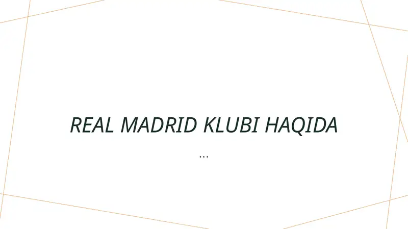 Real Madrid klubi