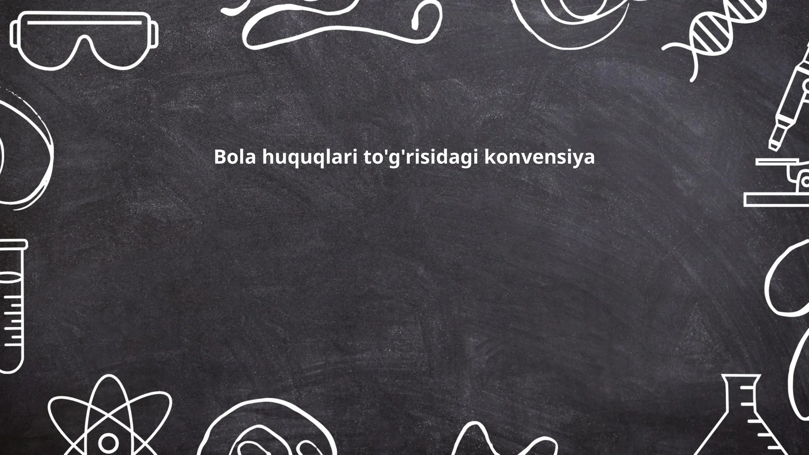 Bola huquqlari to'g'risidagi konvensiya