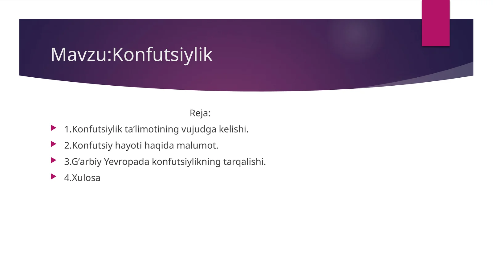 Konfutsiylik