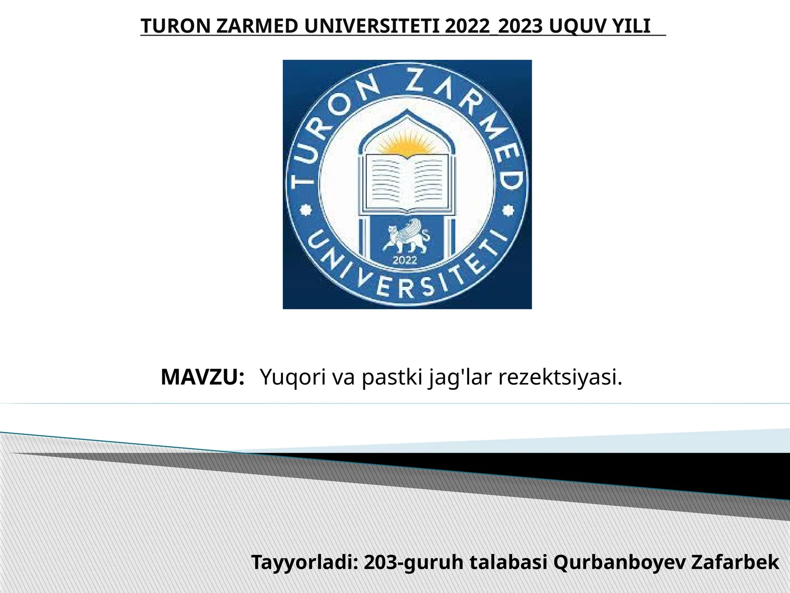 Yuqorivapastkijag'larrezektsiyasi