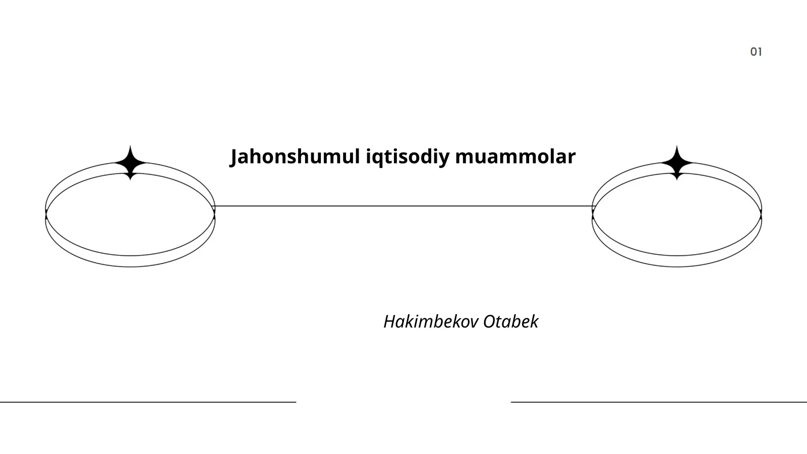 Jahonshumul iqtisodiy muammolar