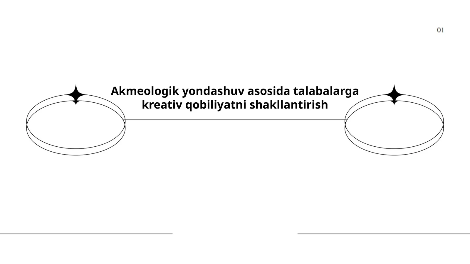 Akmeologik yondashuv asosida talabalarga kreativ qobiliyatni shakllantirish