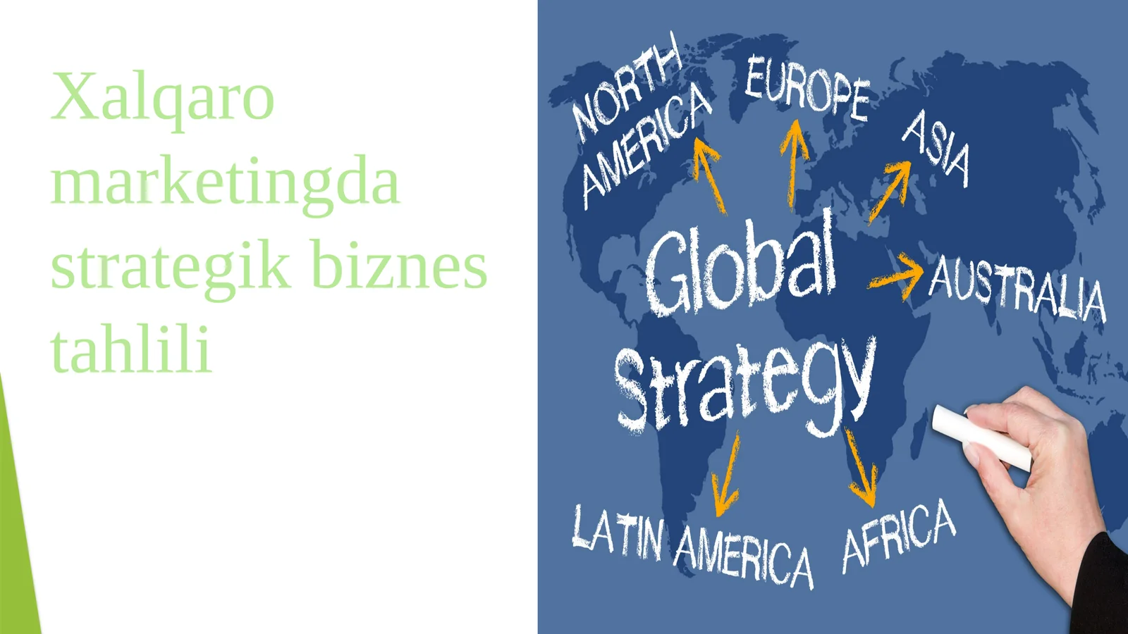 Xalqaro marketingda strategik biznes tahlili