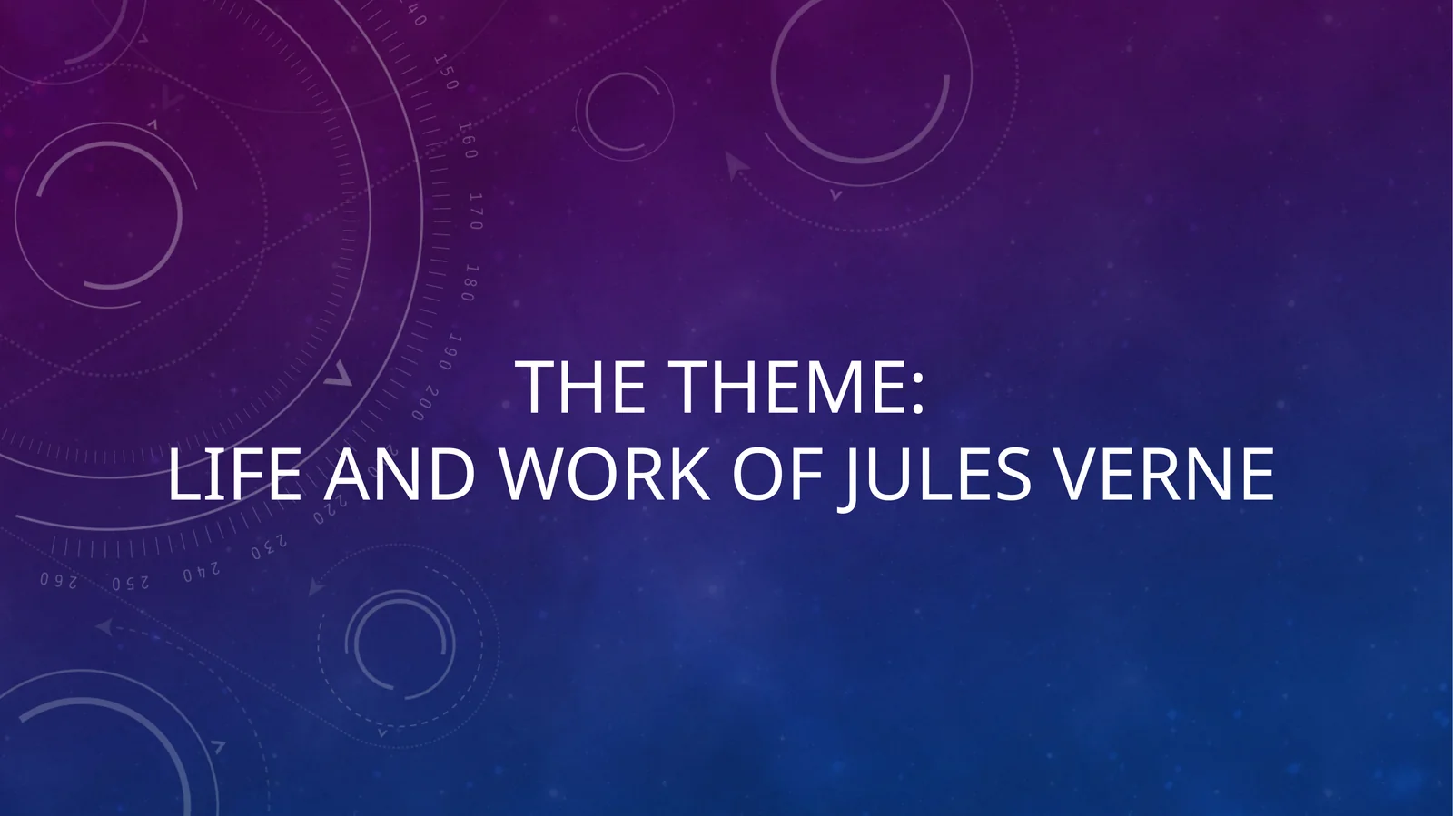 Life and work of Jules Verne