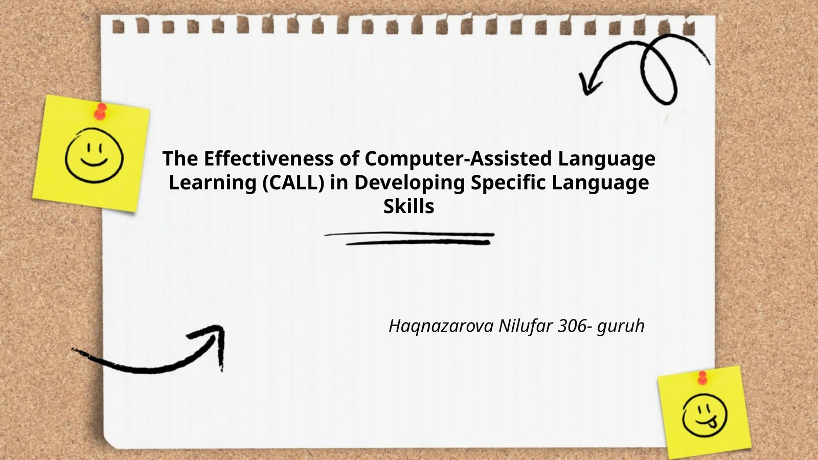 The Effectiveness of Computer-Assisted Language Learning (CALL) in Developing Specific Language Skills