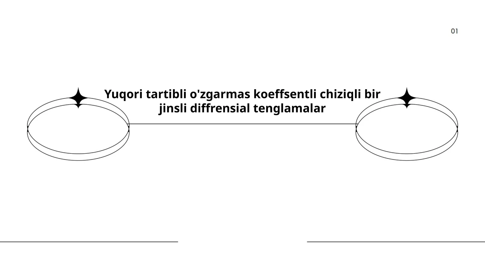 Chiziqli differensial tenglamalar nazariyasi