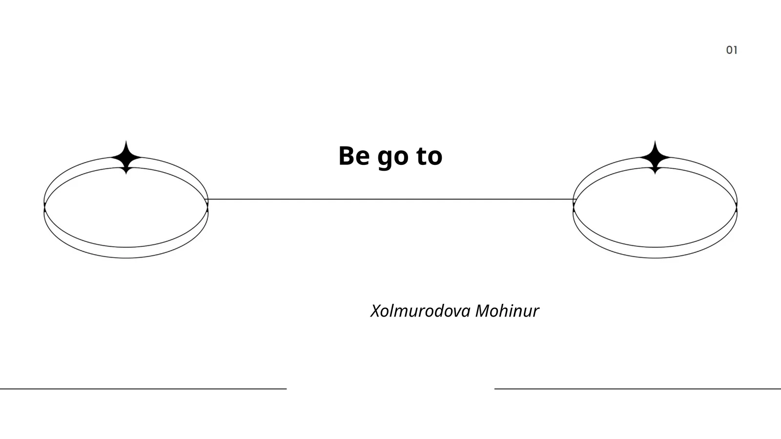 Be going to tuzilmasi