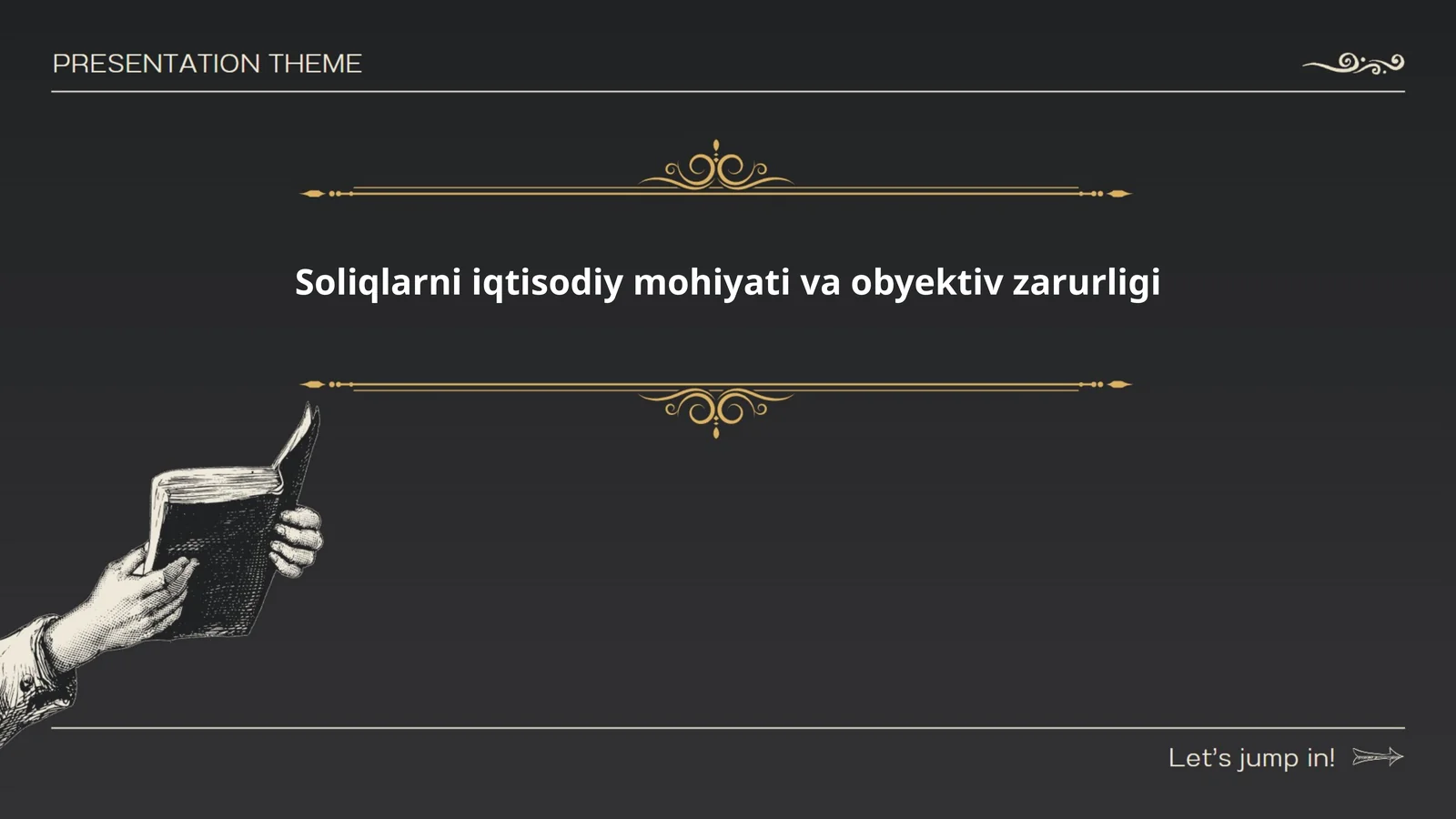 Soliqlarni iqtisodiy mohiyati va obyektiv zarurligi