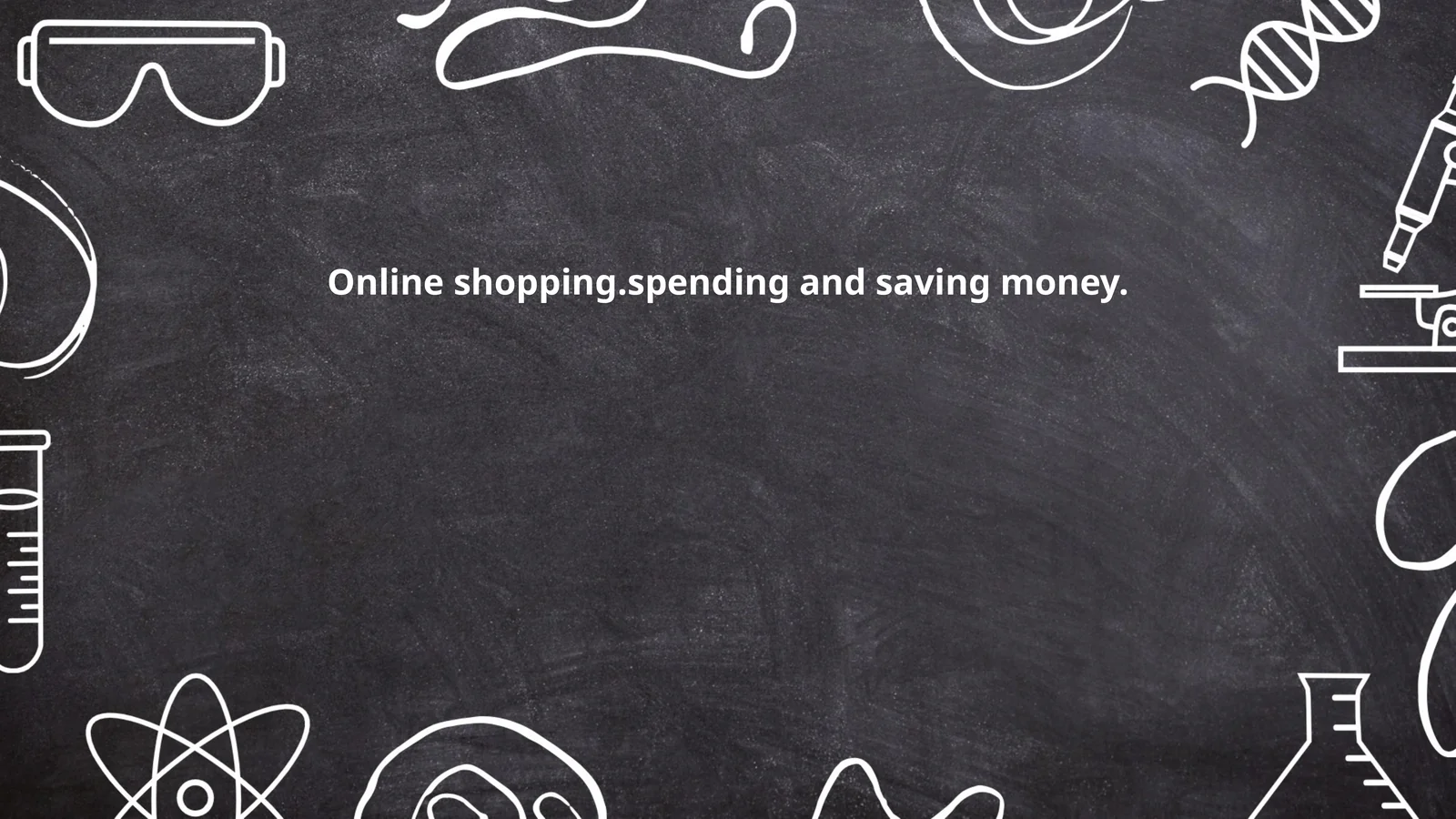 Online Shopping: Spending and Saving Money