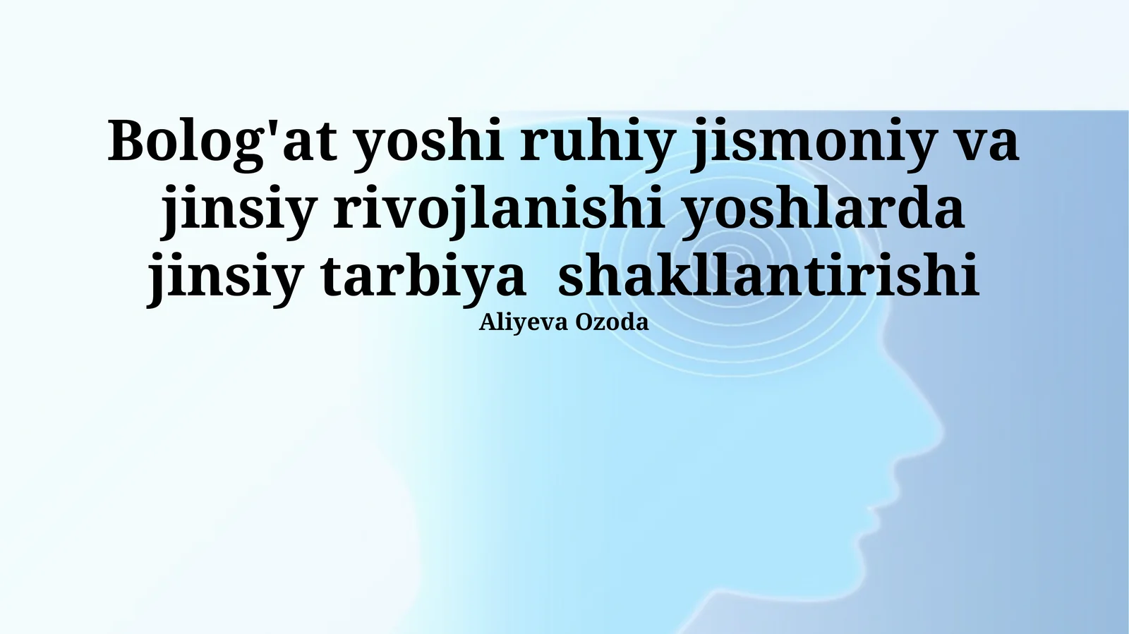 O'smirlik davri: Ta'rif, bosqichlar va asosiy o'zgarishlar