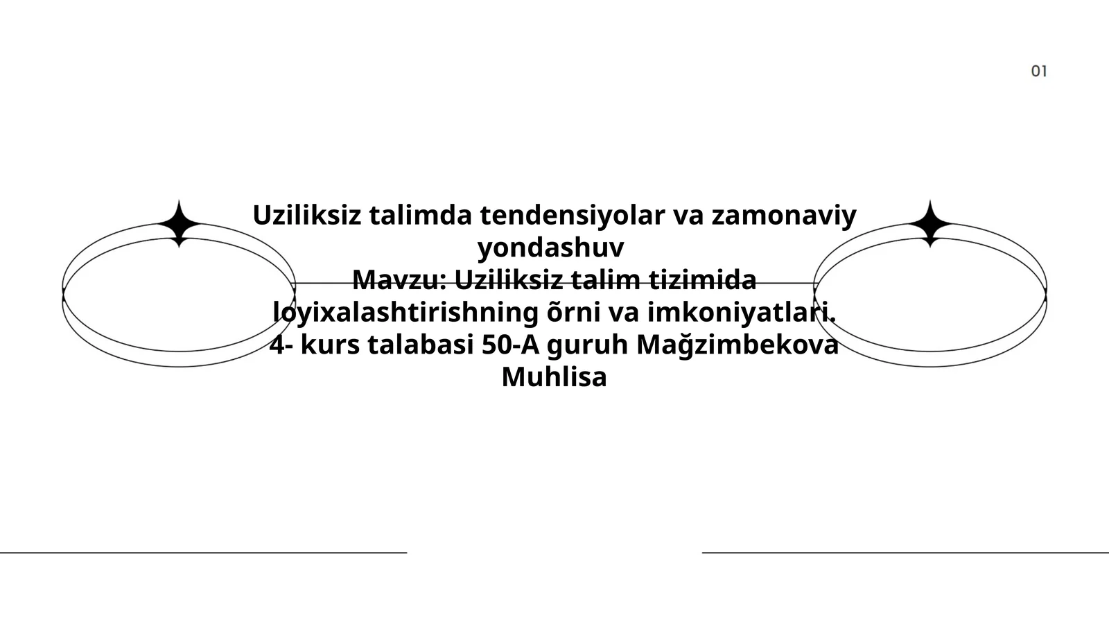 Uziliksiz talimda tendensiyolar va zamonaviy yondashuv