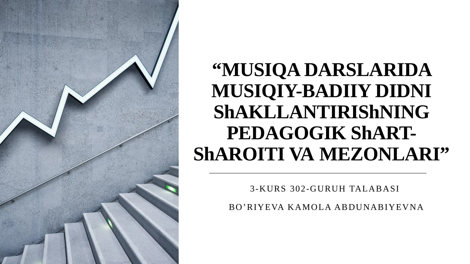 MUSIQA DARSLARIDA MUSIQIY-BADIIY DIDNI ShAKLLANTIRIShNING PEDAGOGIK ShART-ShAROITI VAMEZONLARI