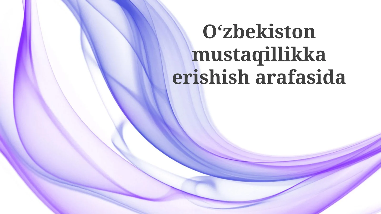 Mustaqillik arafasida Oʻzbekistonning ijtimoiy-siyosiy holati