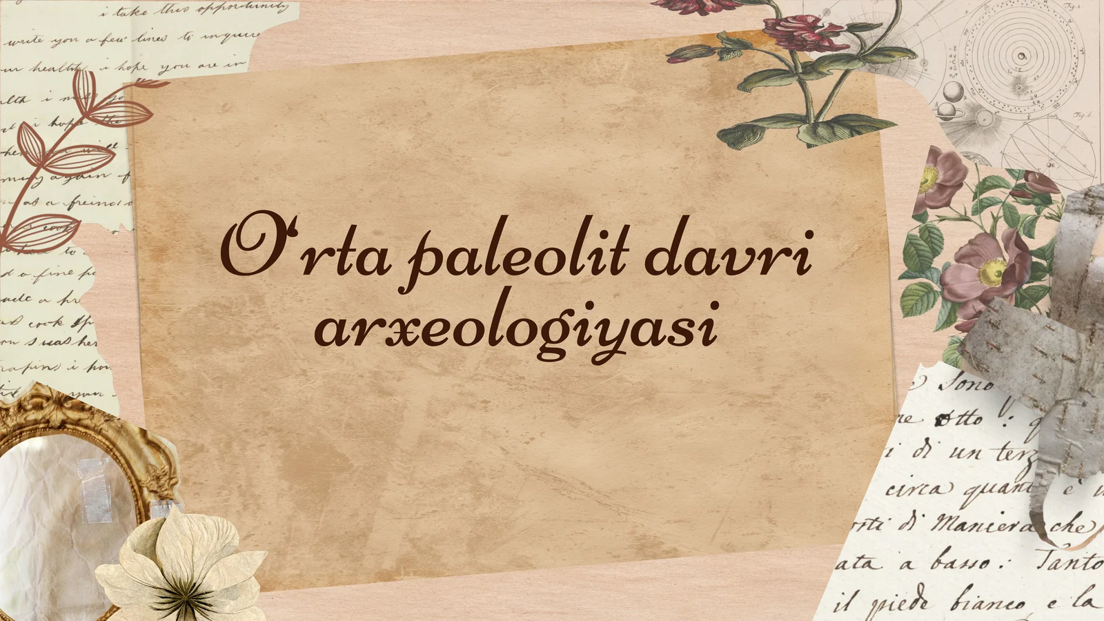 O‘rta paleolit davri arxeologiyasi
