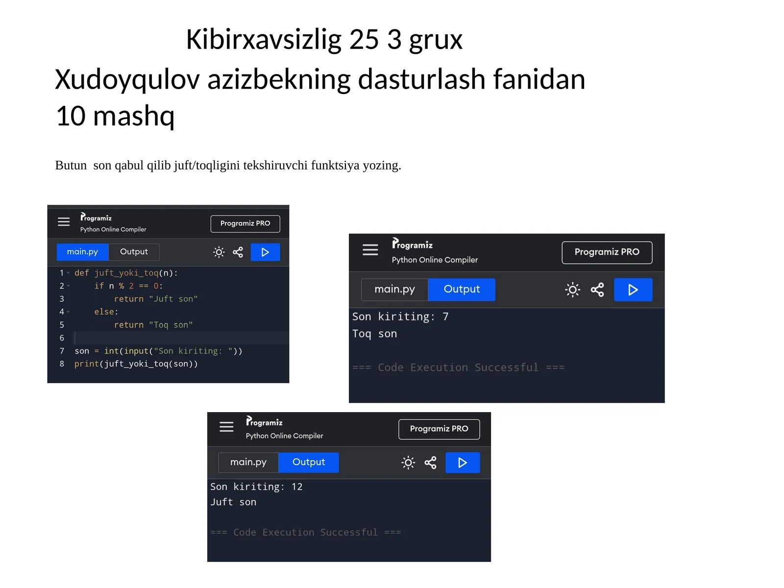Kiber xavsizligi