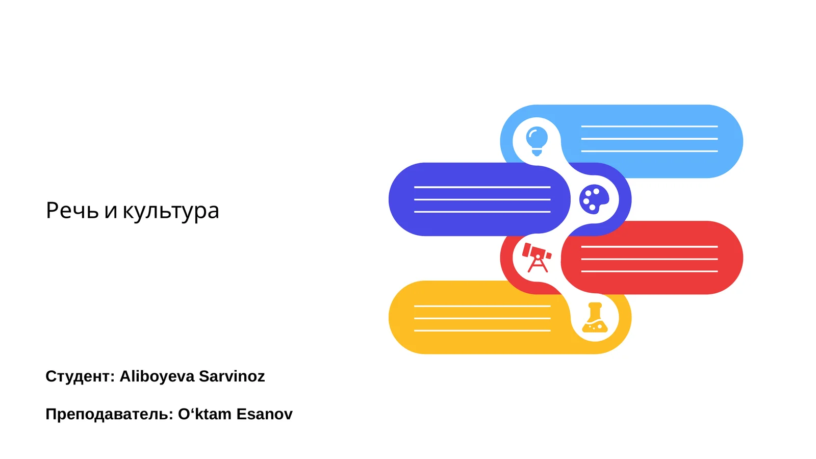 Речь и культура