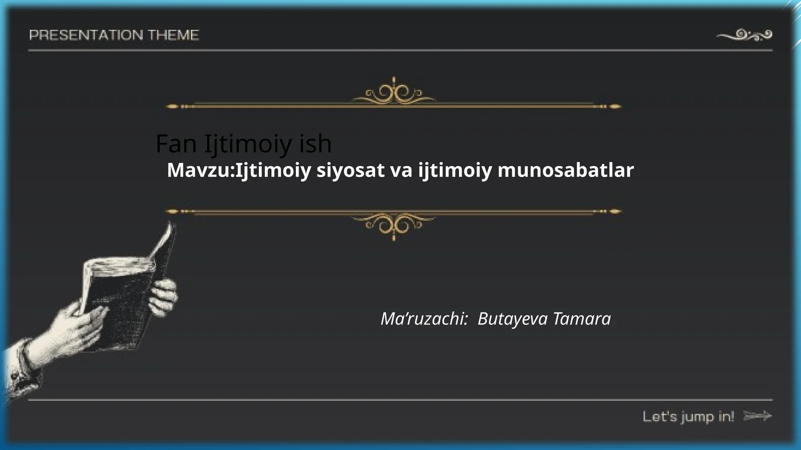 Ijtimoiy siyosat va ijtimoiy munosabatlar
