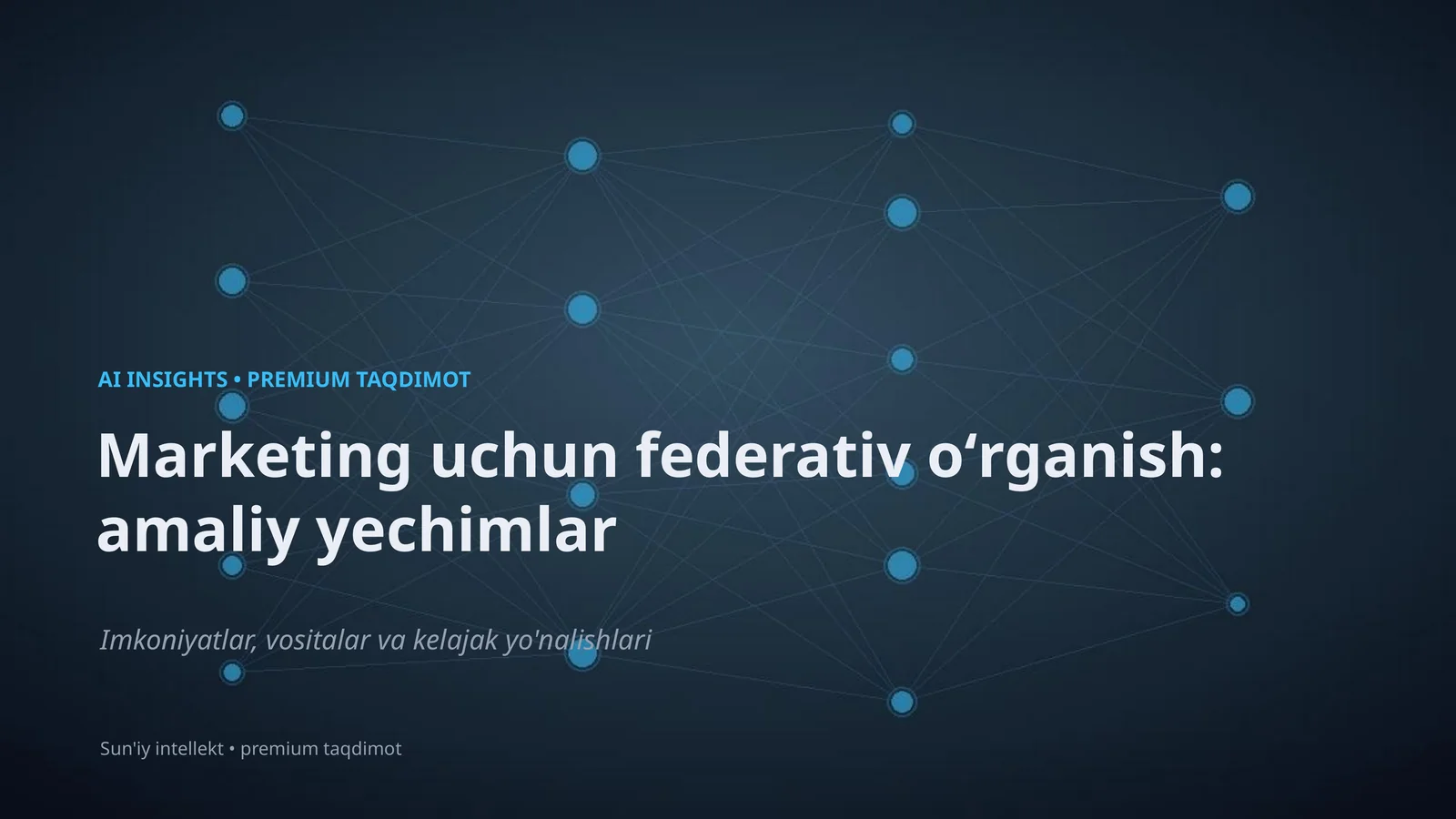 PREMIUM TAQDIMOT