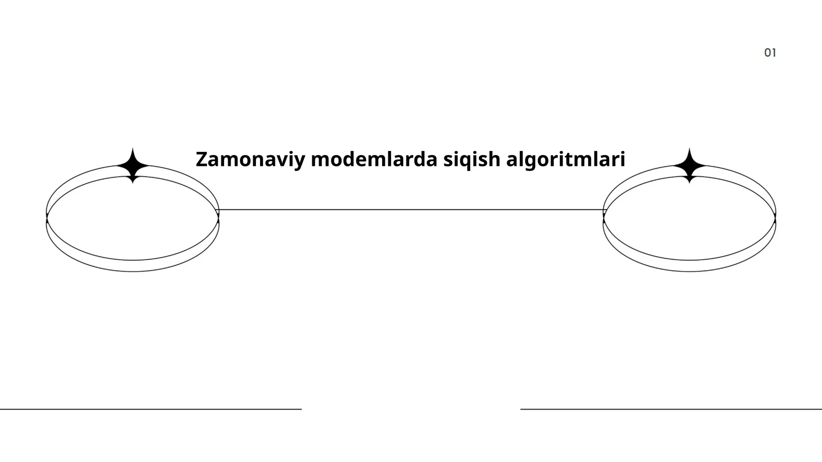 Zamonaviy modemlarda siqish algoritmlari