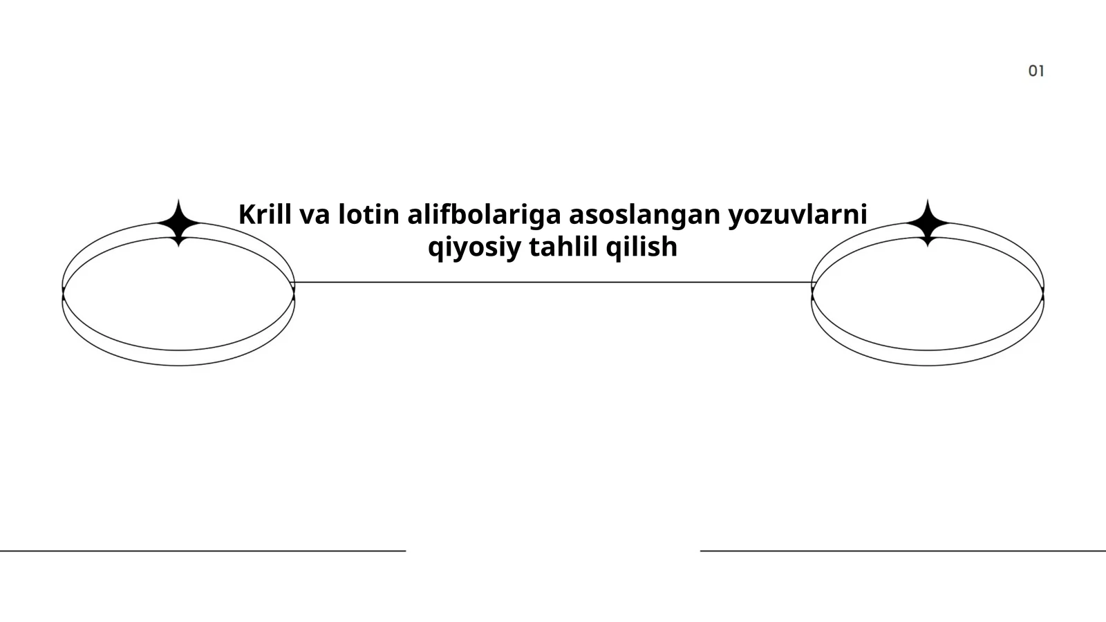 Kirill va Lotin Alifbolariga Asoslangan Yozuvlarni Qiyosiy Tahlil Qilish
