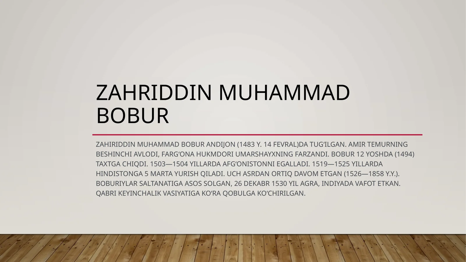 ZahriddinMuhammadbobur