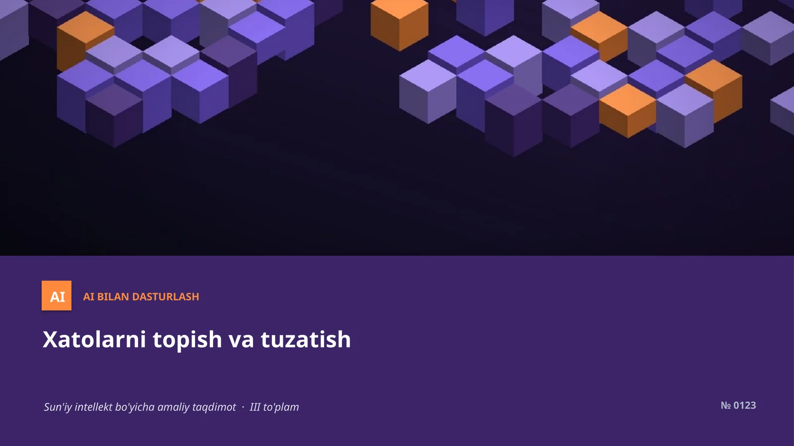 AI BILAN DASTURLASH