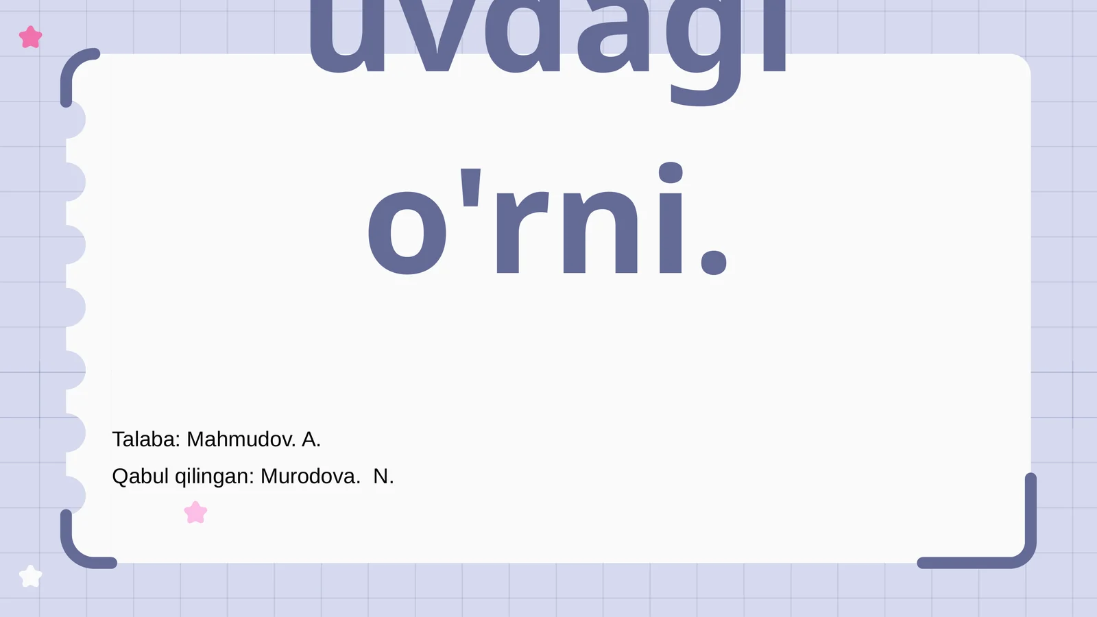 Menejerni rahbarlik uslubi va boshqaruvdagi o'rni