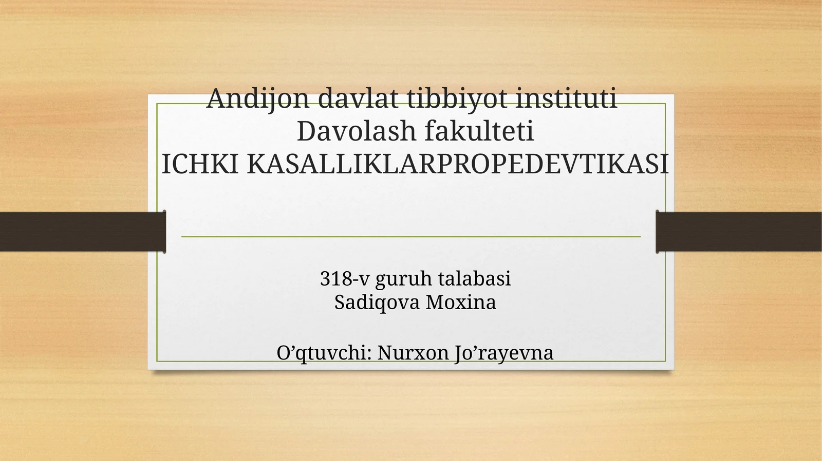 Surunkali gepatit. Klinik, labarator va instrumental tekshirish usullari