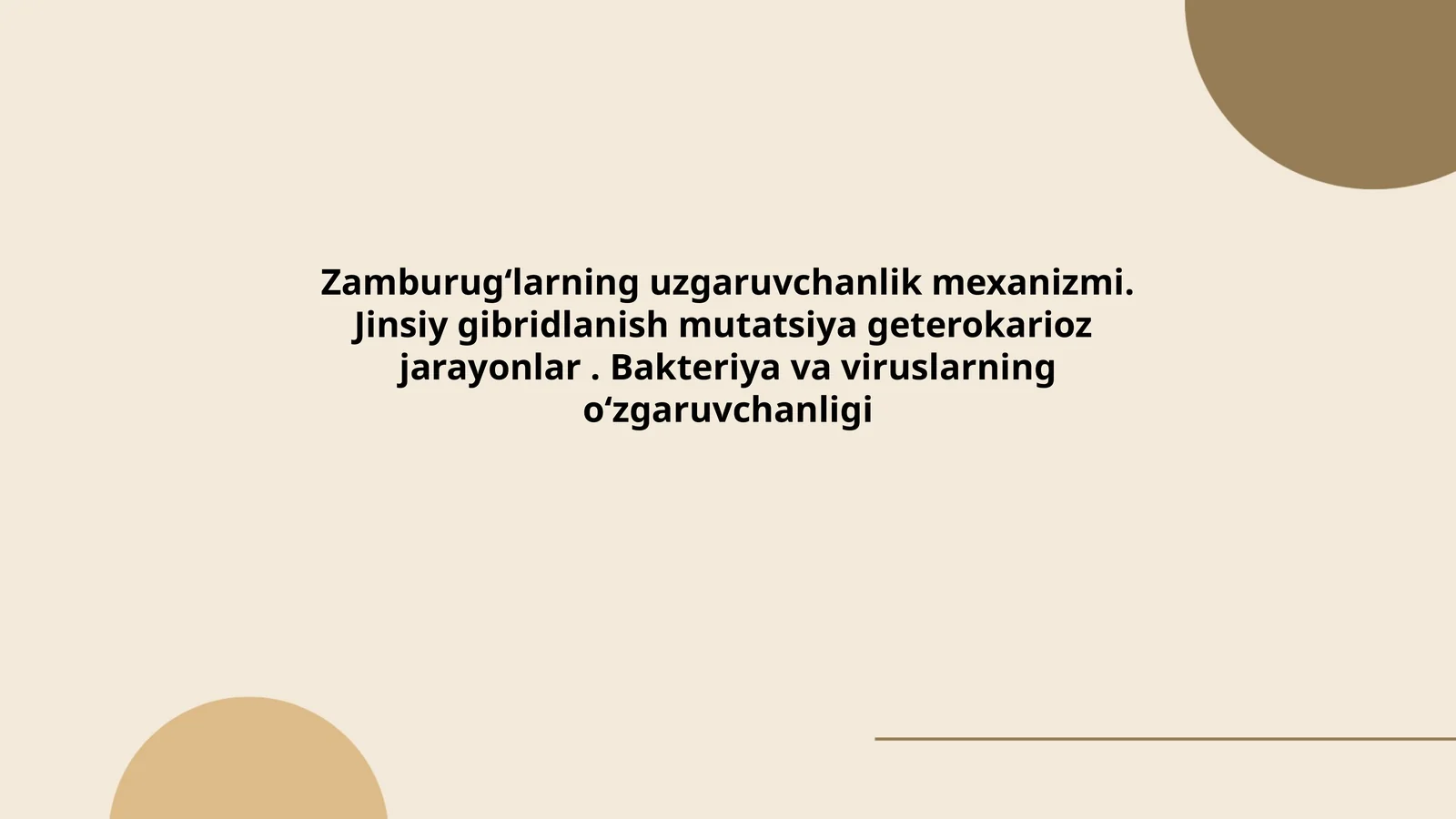 Zamburugʻlarning uzgaruvchanlik mexanizmi. Jinsiy gibridlanish mutatsiya geterokarioz jarayonlar. Bakteriya va viruslarning oʻzgaruvchanligi