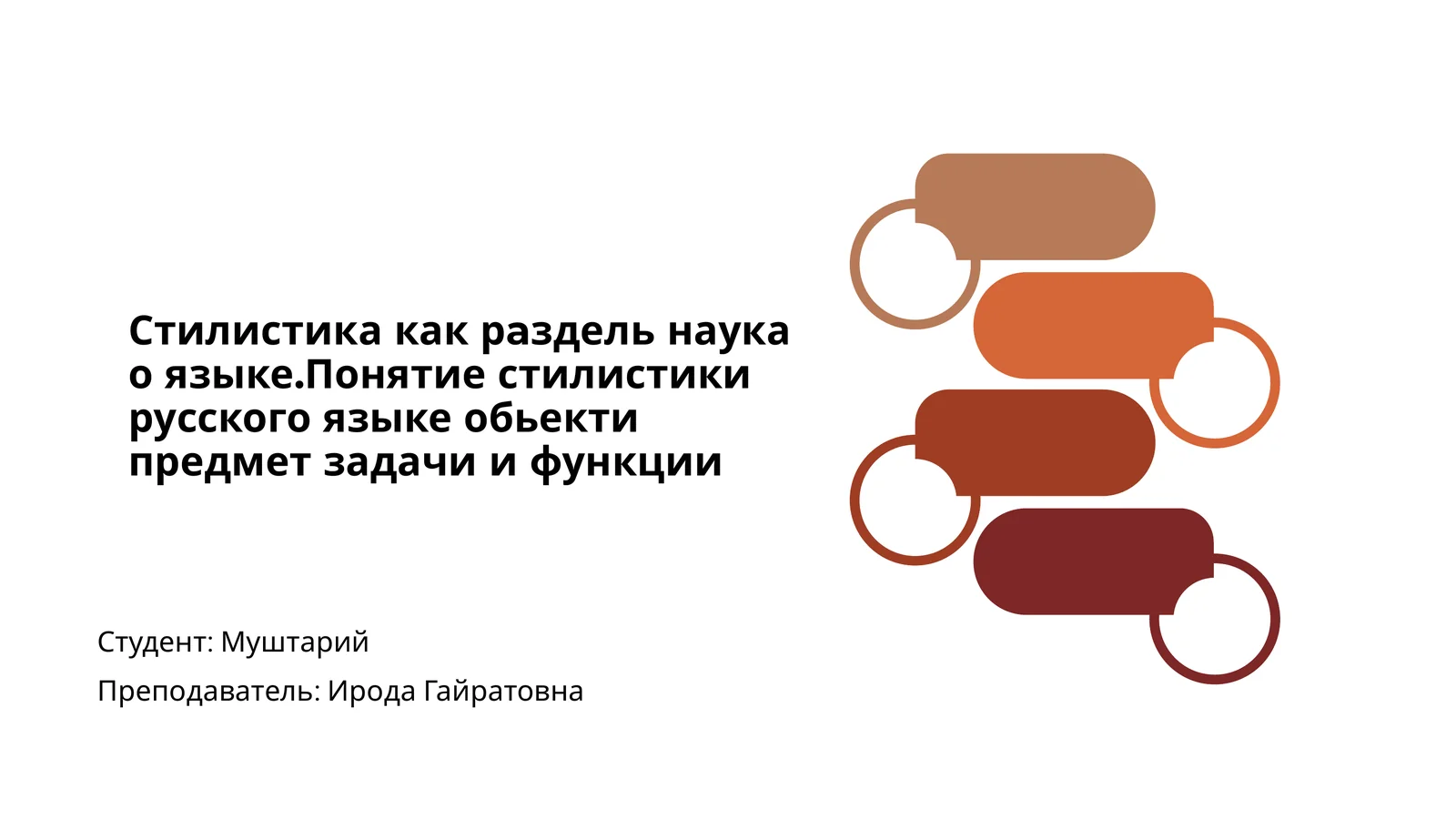 Стилистика как наука о языке