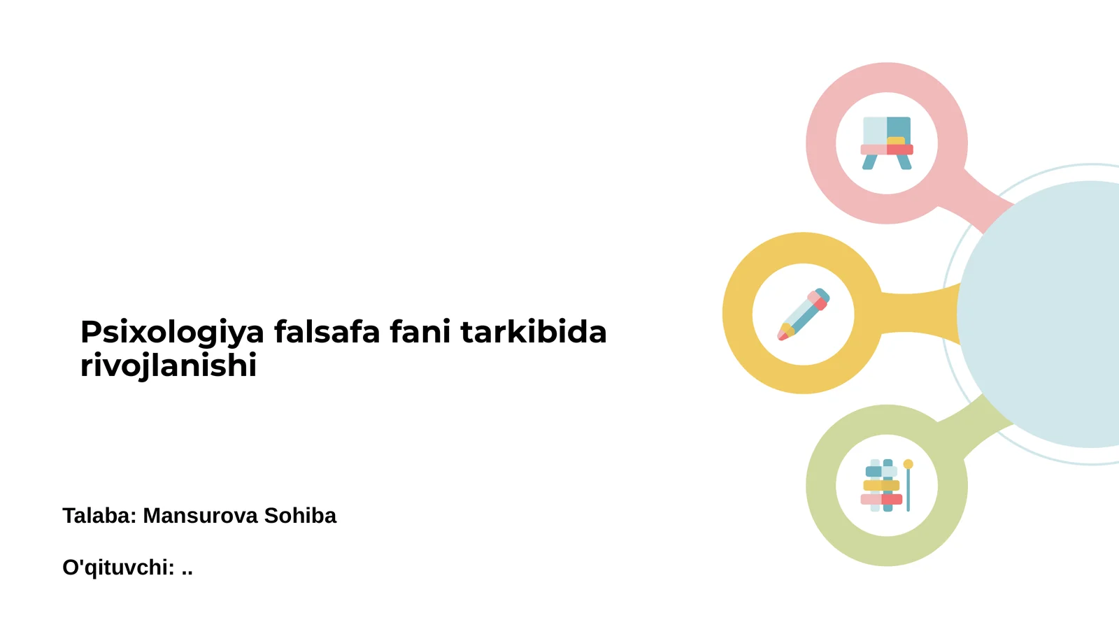 Psixologiya falsafa fanining ildizlari