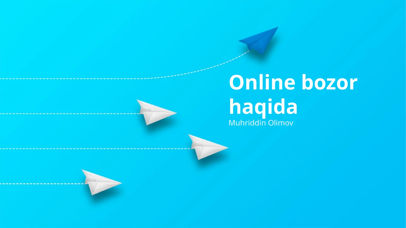 Online bozor haqida