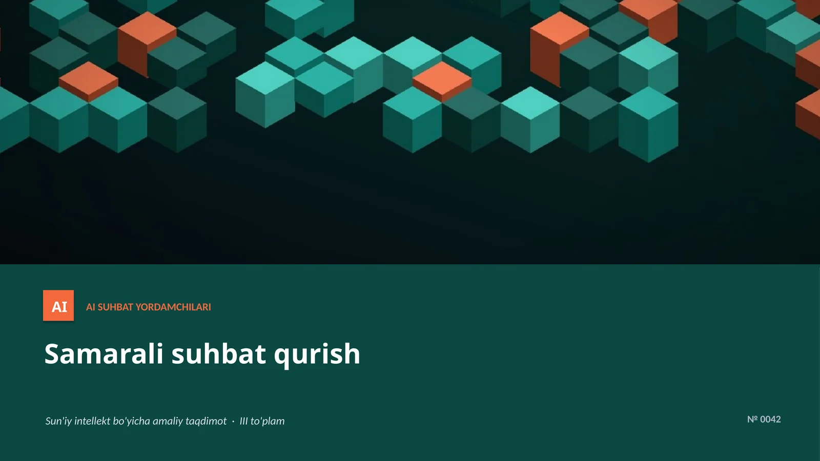 AI SUHBAT YORDAMCHILARI