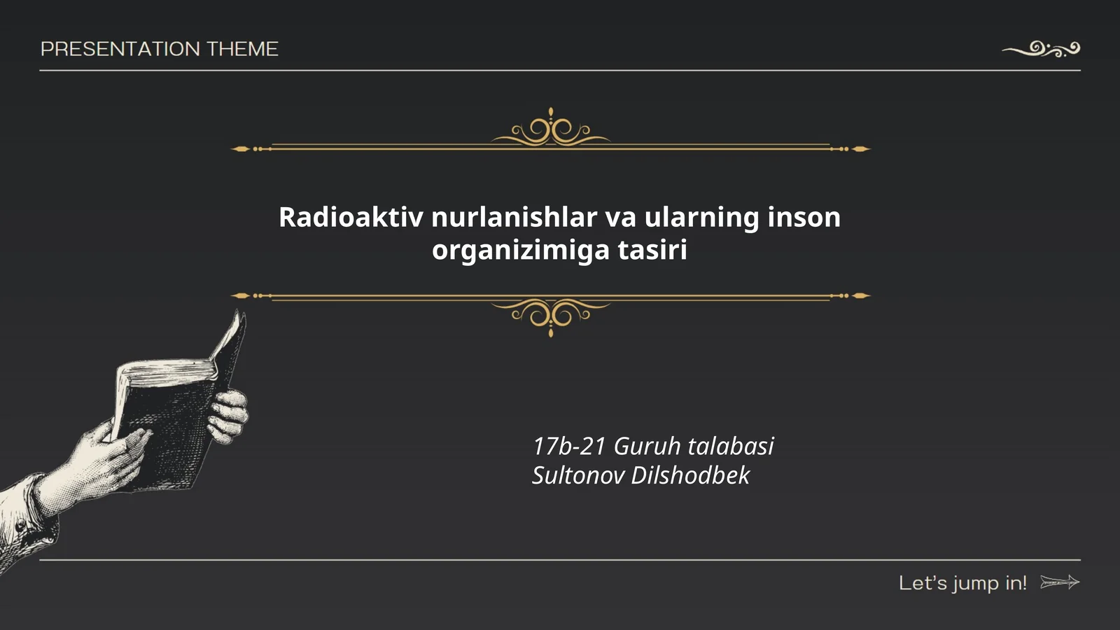 Radioaktiv nurlanishlar va ularning inson organizimiga tasiri