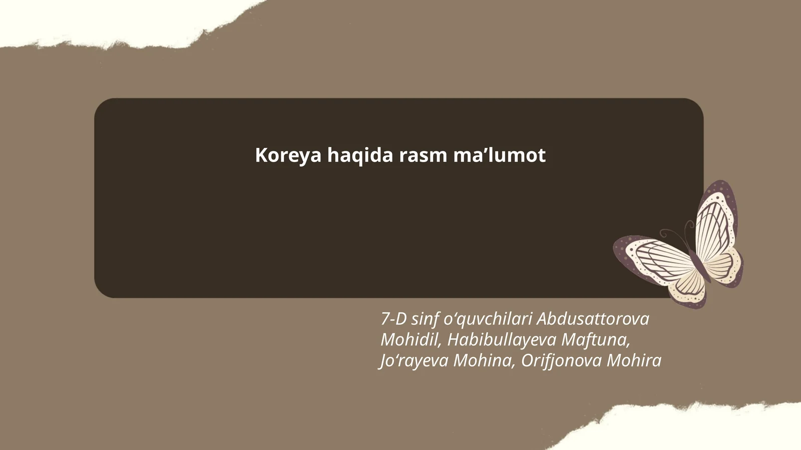 Koreya haqida rasm maʼlumot