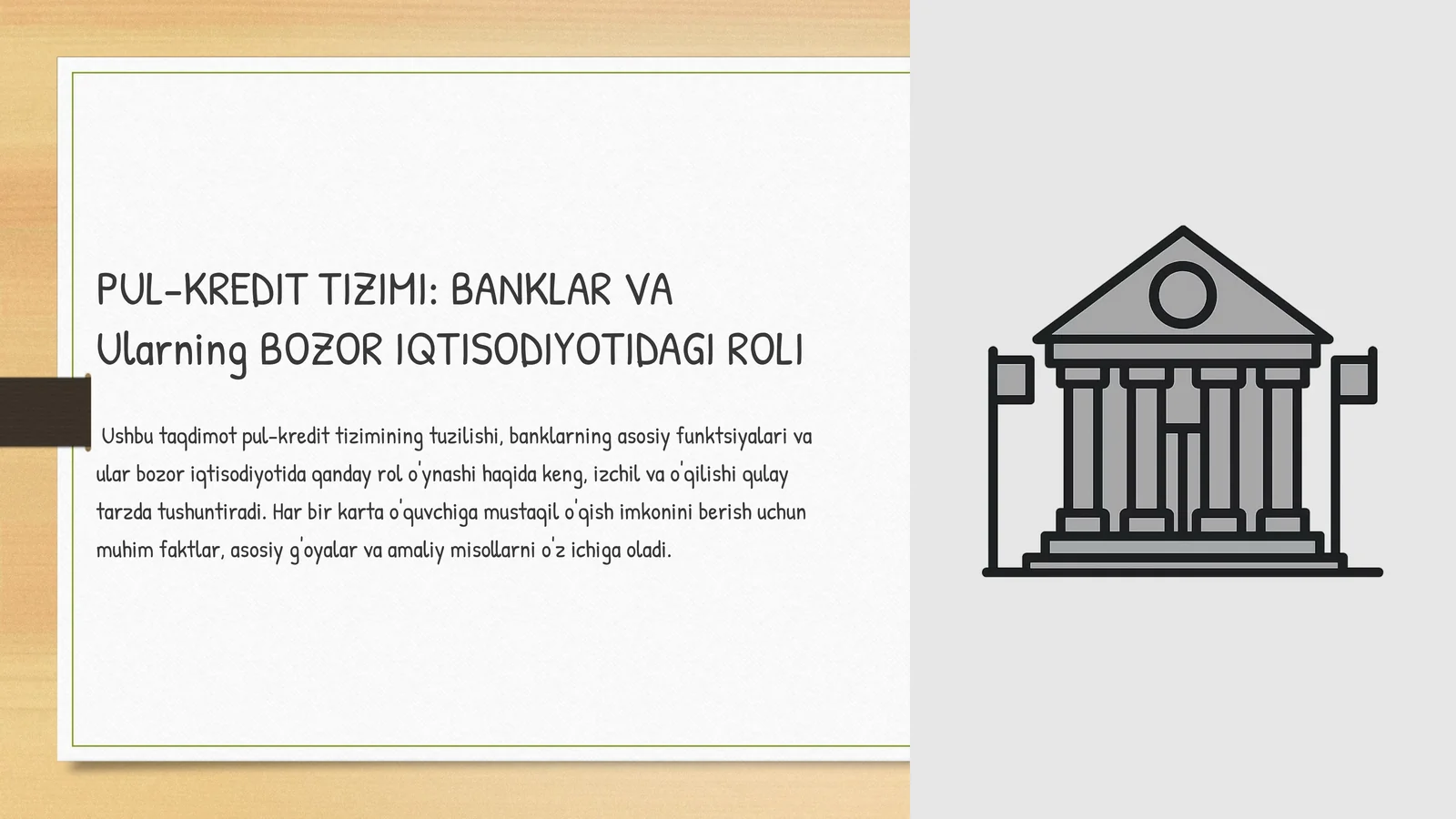 Pul kridet tizimi