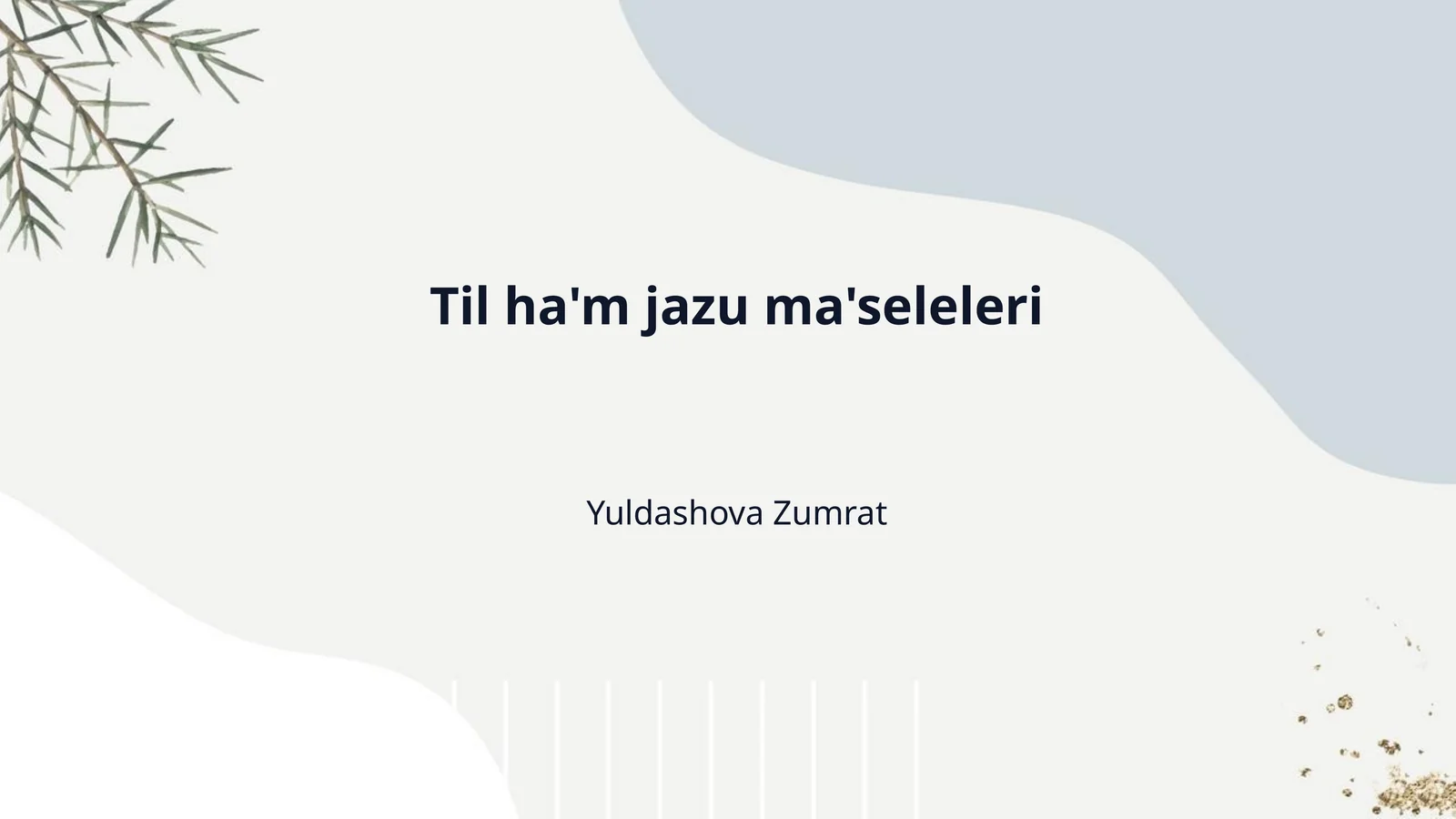 Til ha'm jazu ma'seleleri