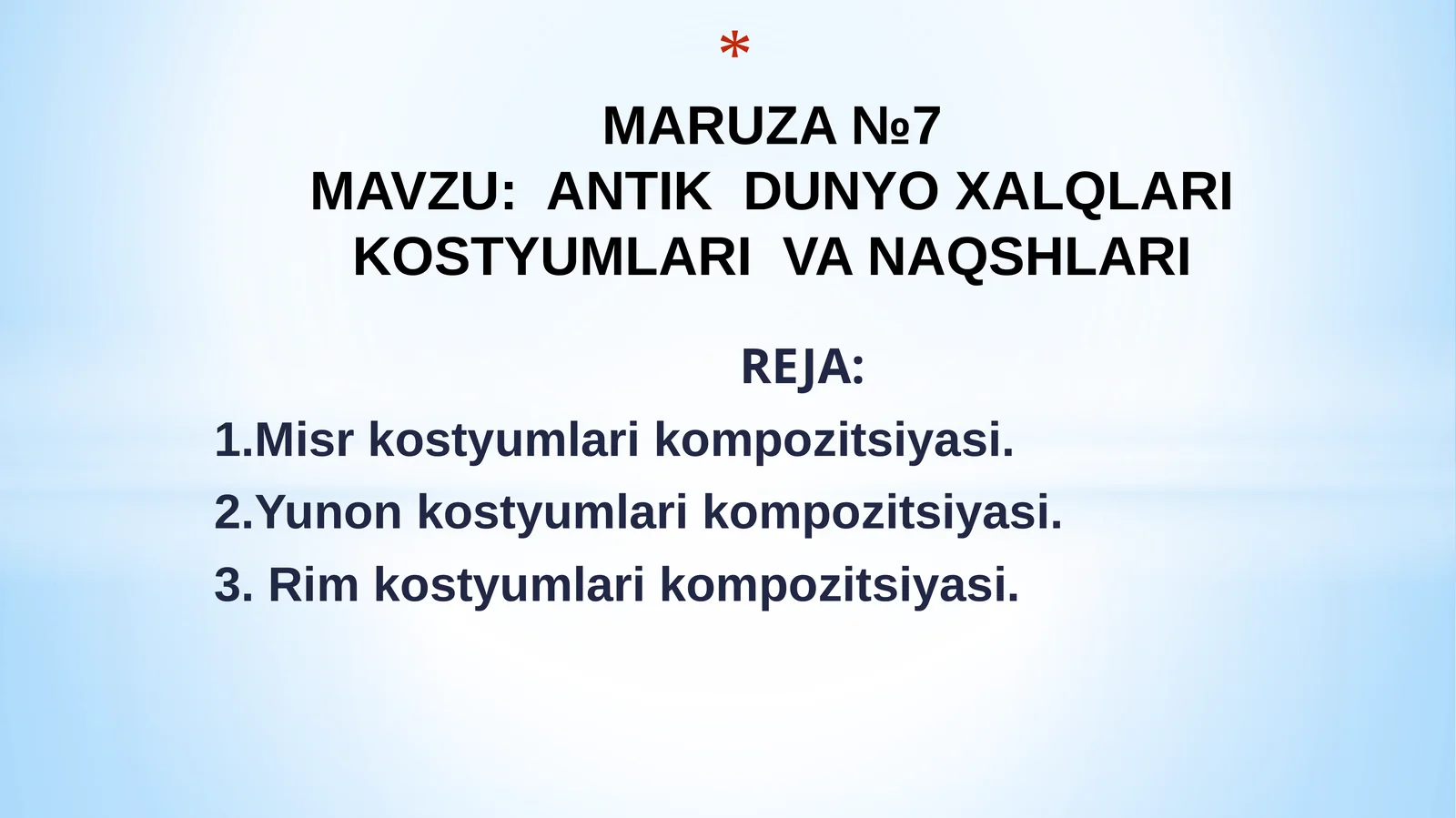 ANTIK DUNYO XALQLARI KOSTYUMLARI VA NAQSHLARI
