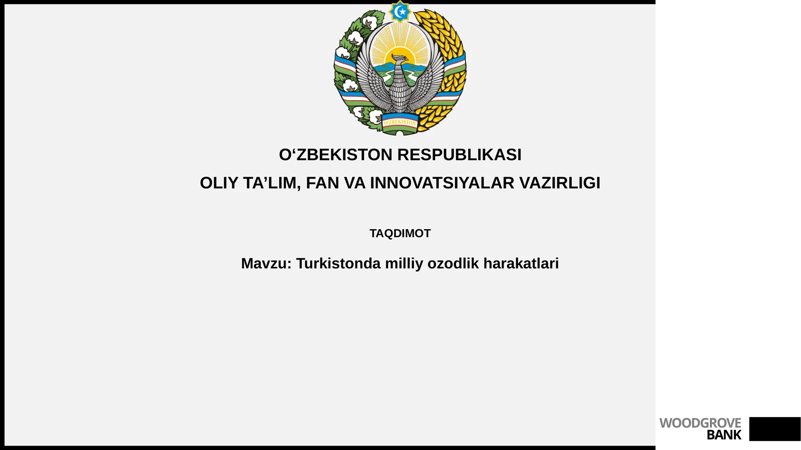 Turkistonda milliy ozodlik harakatlari