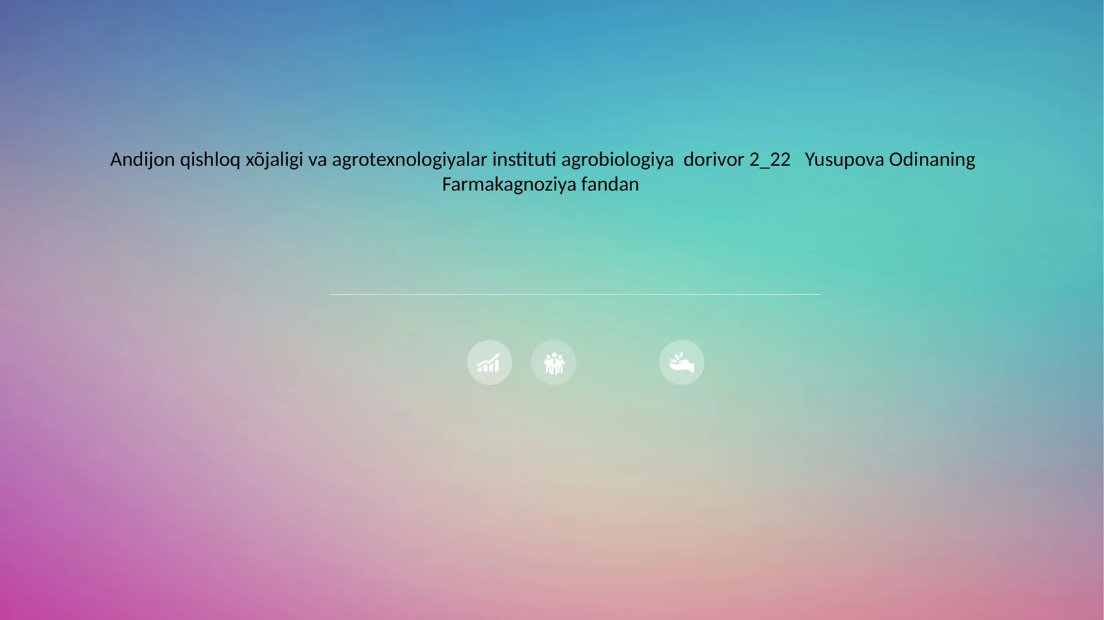 Farmakagnoziya fandan
