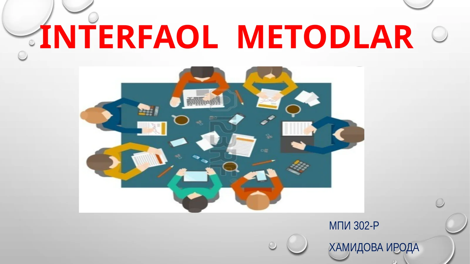 Interfaol metodlar